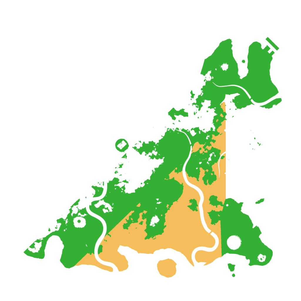 Biome Rust Map: Procedural Map, Size: 3750, Seed: 1884428921