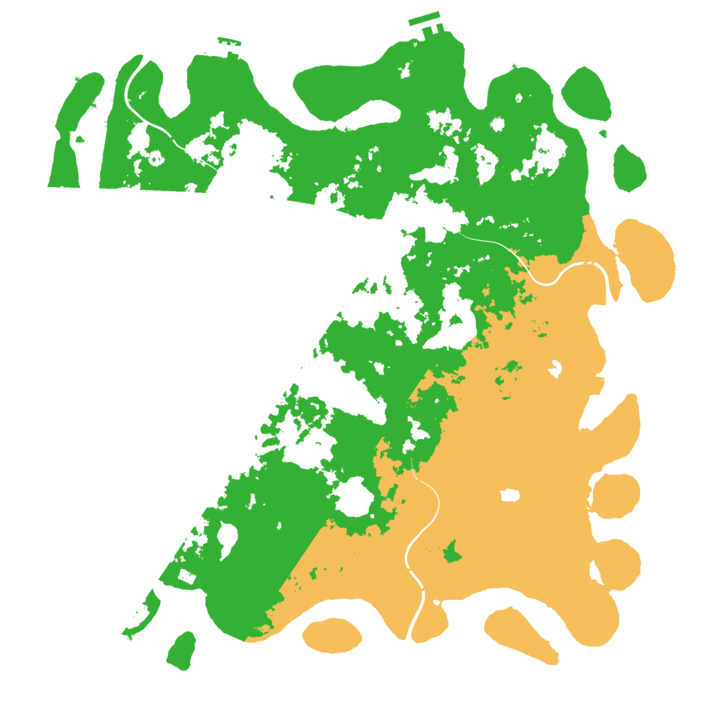 Biome Rust Map: Procedural Map, Size: 4500, Seed: 1907272909