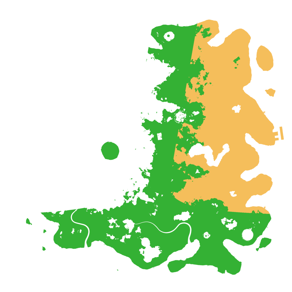 Biome Rust Map: Procedural Map, Size: 4500, Seed: 1485625277