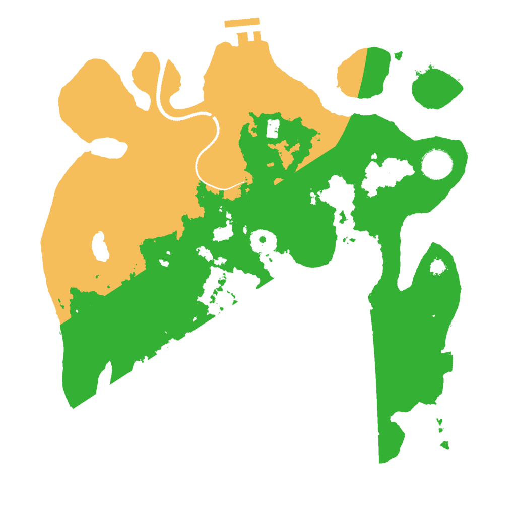 Biome Rust Map: Procedural Map, Size: 3000, Seed: 1594434755