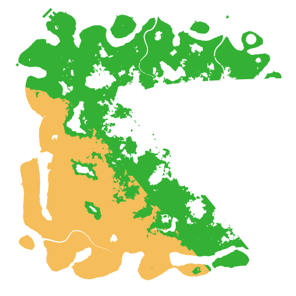 Biome Rust Map: Procedural Map, Size: 5000, Seed: 491516950