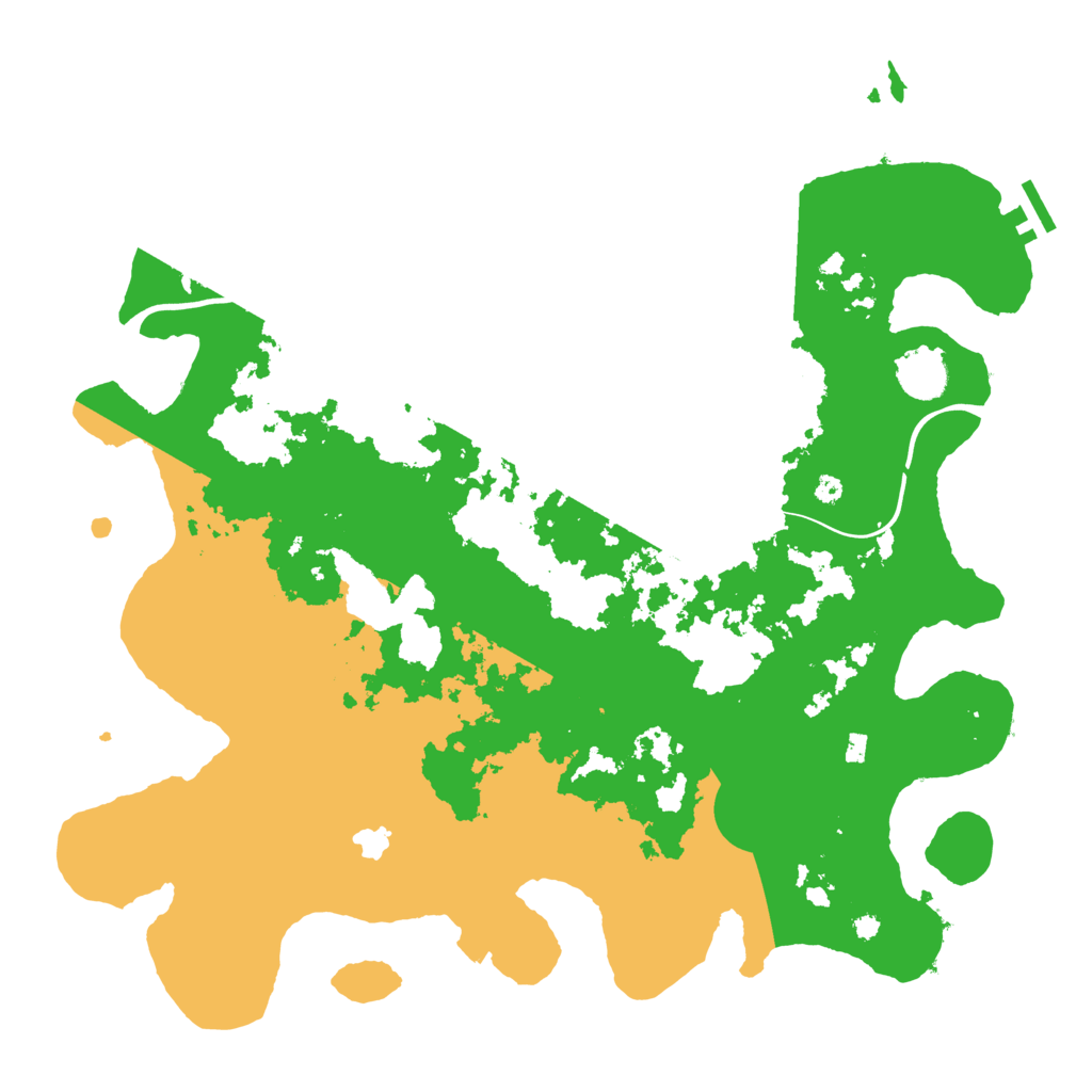 Biome Rust Map: Procedural Map, Size: 4000, Seed: 122737822