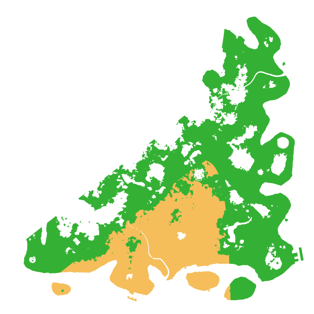 Biome Rust Map: Procedural Map, Size: 4800, Seed: 1369841766