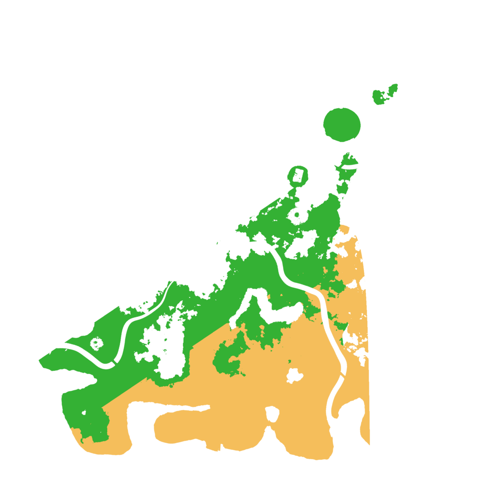 Biome Rust Map: Procedural Map, Size: 4000, Seed: 736382002