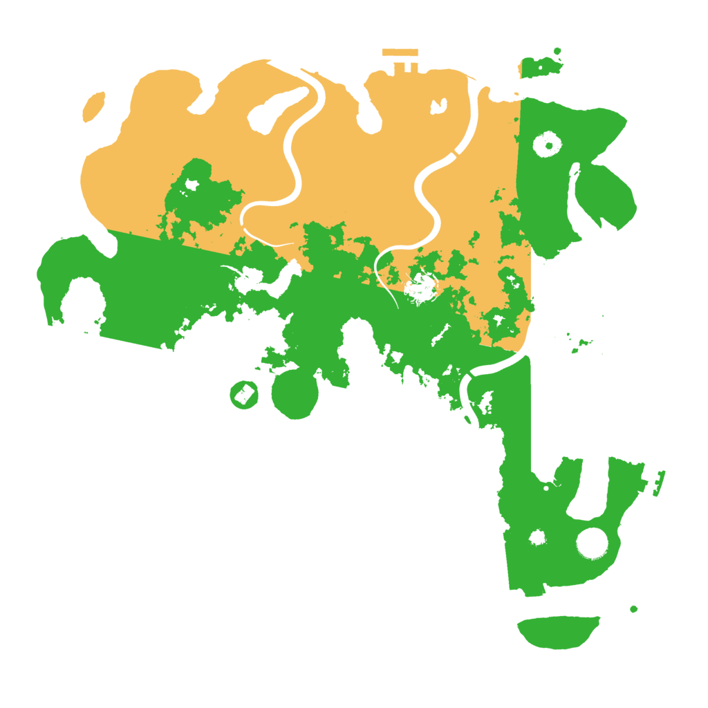 Biome Rust Map: Procedural Map, Size: 4000, Seed: 936395922