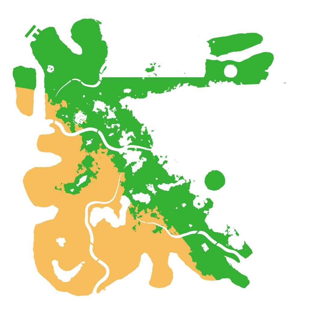 Biome Rust Map: Procedural Map, Size: 4250, Seed: 361486151