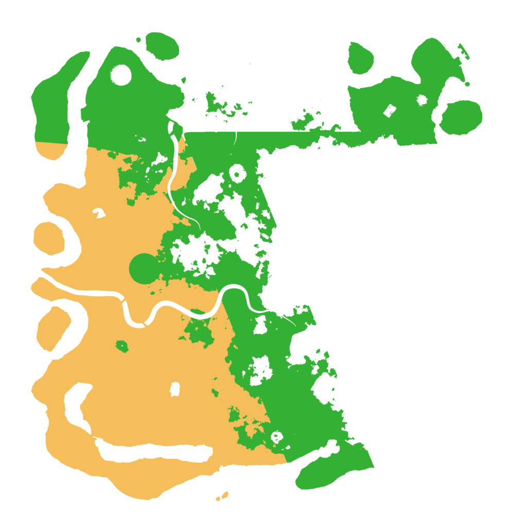 Biome Rust Map: Procedural Map, Size: 4500, Seed: 531106980