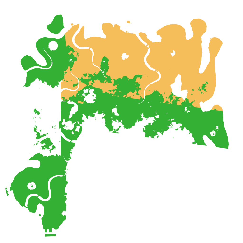 Biome Rust Map: Procedural Map, Size: 4514, Seed: 420000