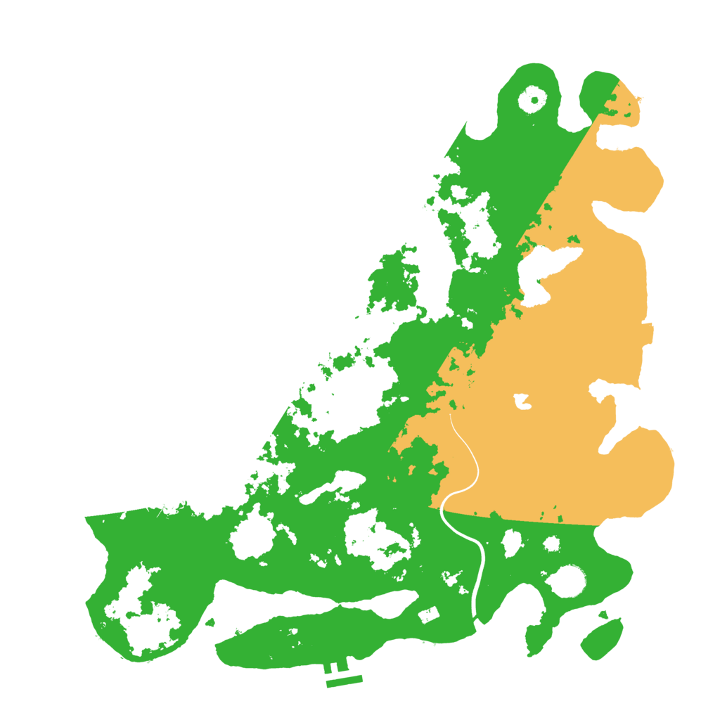 Biome Rust Map: Procedural Map, Size: 4000, Seed: 913586387