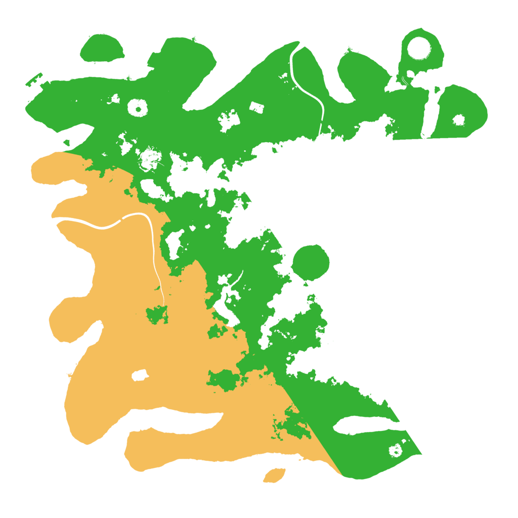 Biome Rust Map: Procedural Map, Size: 4000, Seed: 1167292363