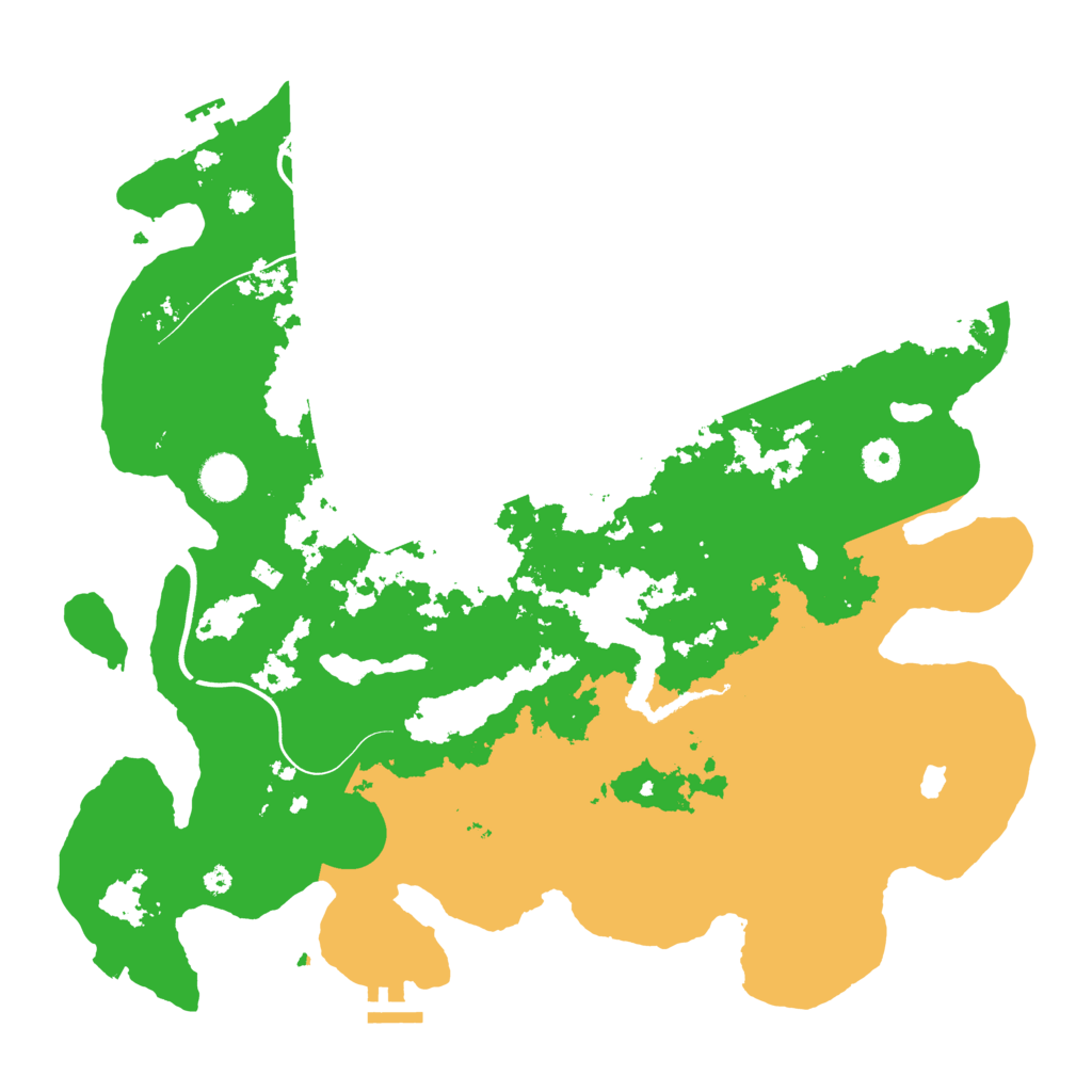 Biome Rust Map: Procedural Map, Size: 4000, Seed: 283552736