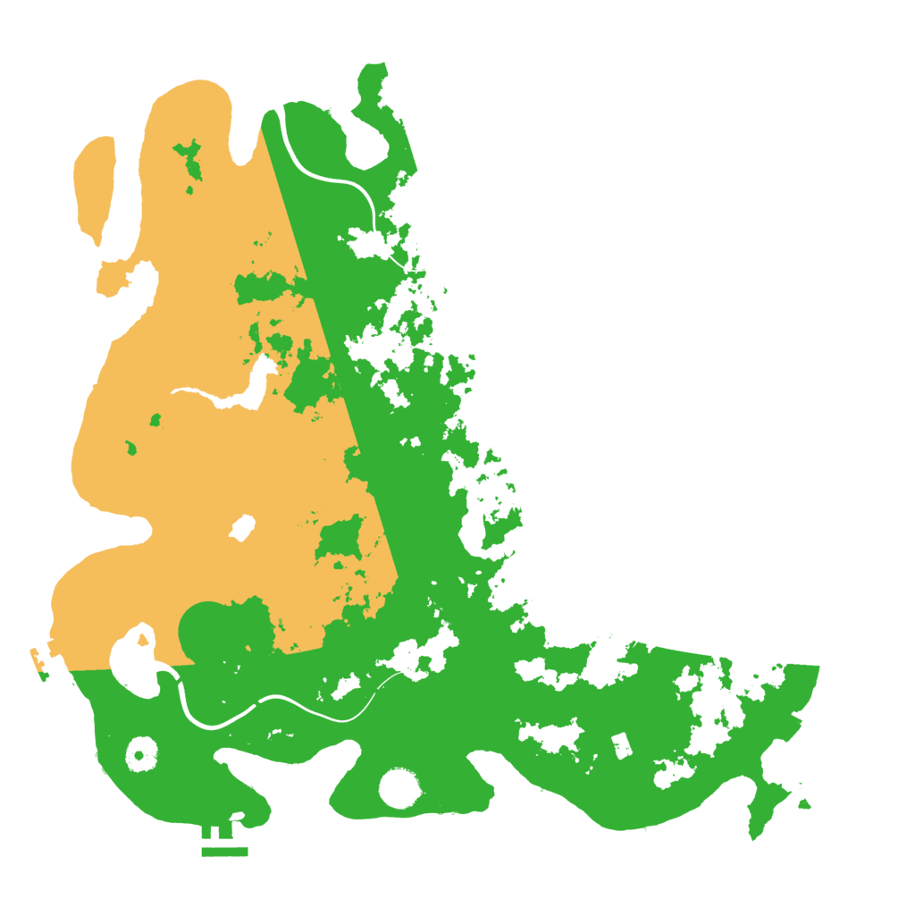 Biome Rust Map: Procedural Map, Size: 4000, Seed: 324234185