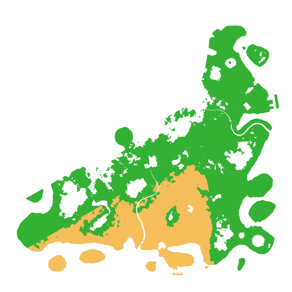 Biome Rust Map: Procedural Map, Size: 4250, Seed: 20241206