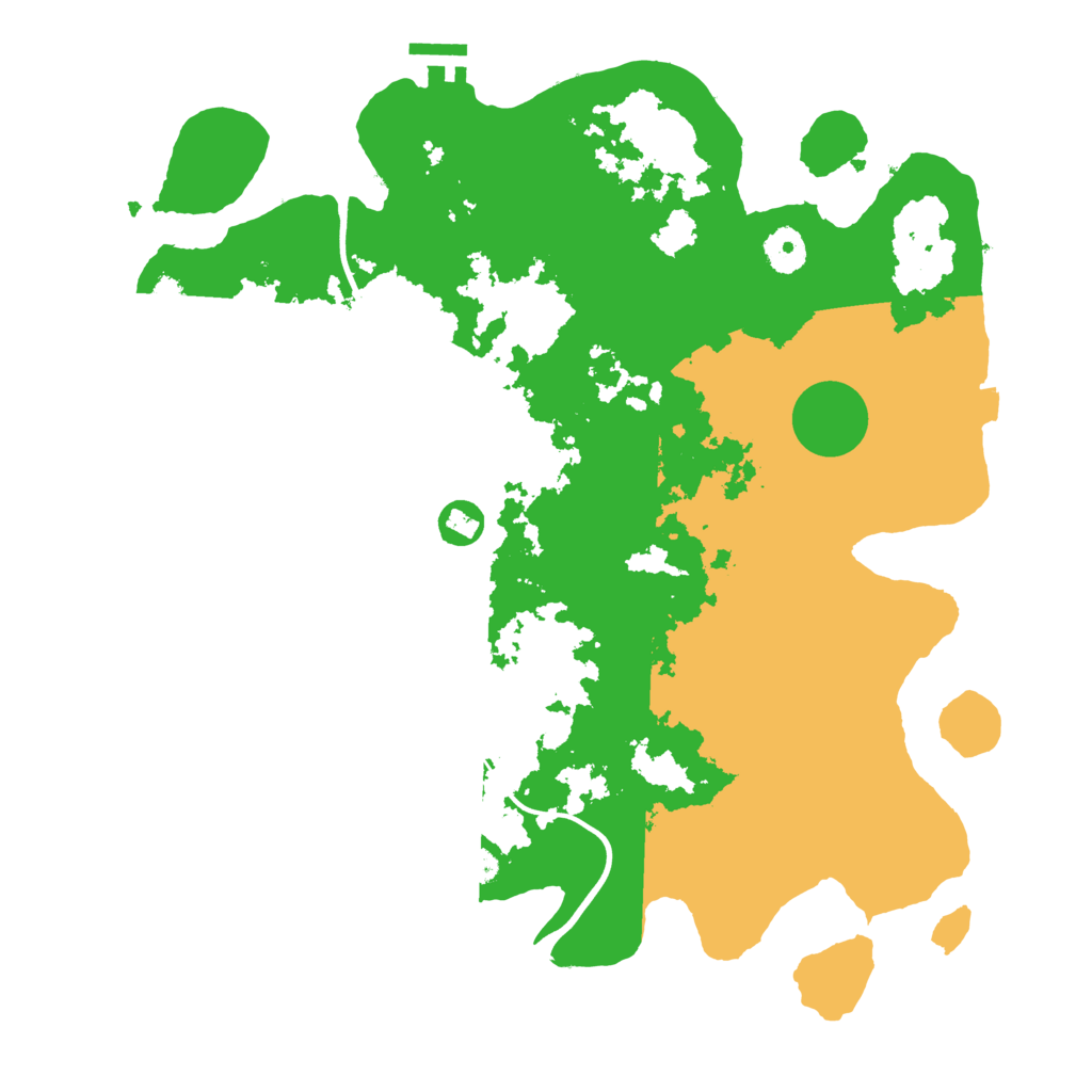 Biome Rust Map: Procedural Map, Size: 3800, Seed: 60199636