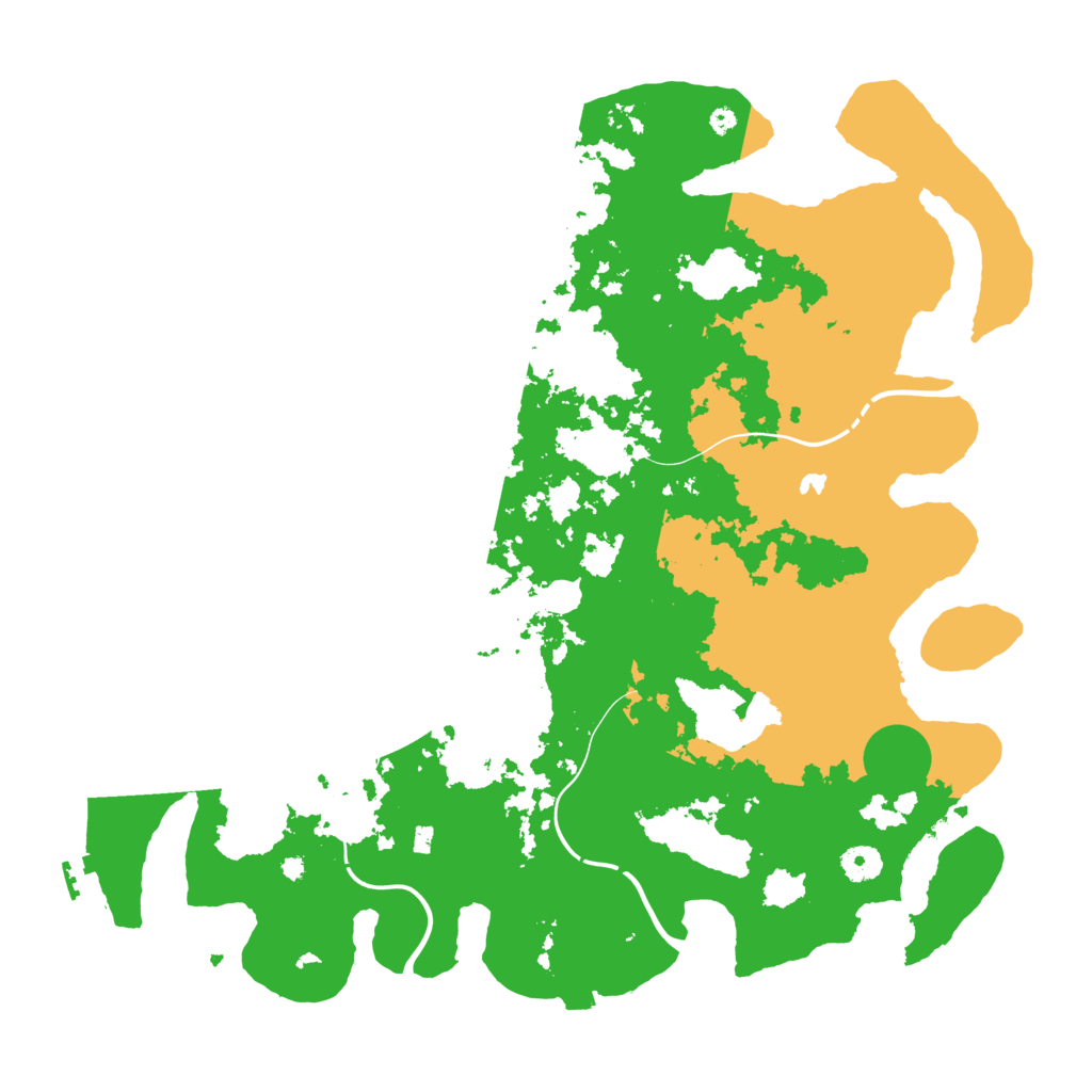 Biome Rust Map: Procedural Map, Size: 4250, Seed: 971935288