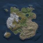 Thumbnail Rust Map: Procedural Map, Size: 2500, Seed: 49990, 6 Monuments