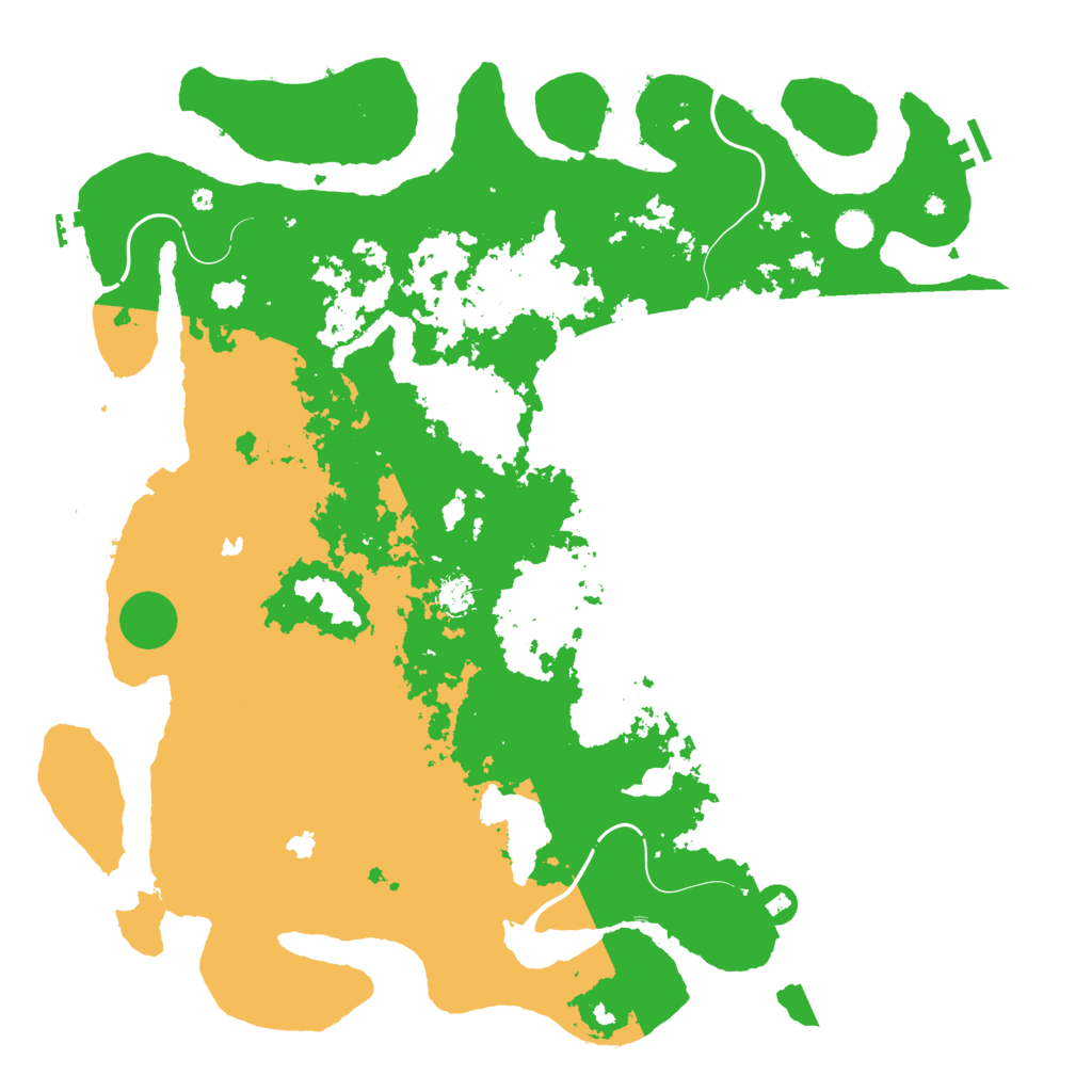 Biome Rust Map: Procedural Map, Size: 5000, Seed: 105120524