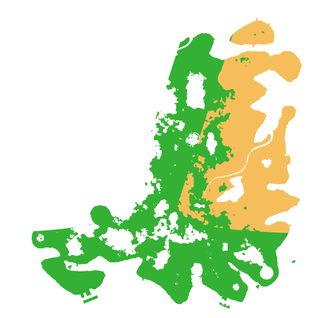 Biome Rust Map: Procedural Map, Size: 4250, Seed: 20241205