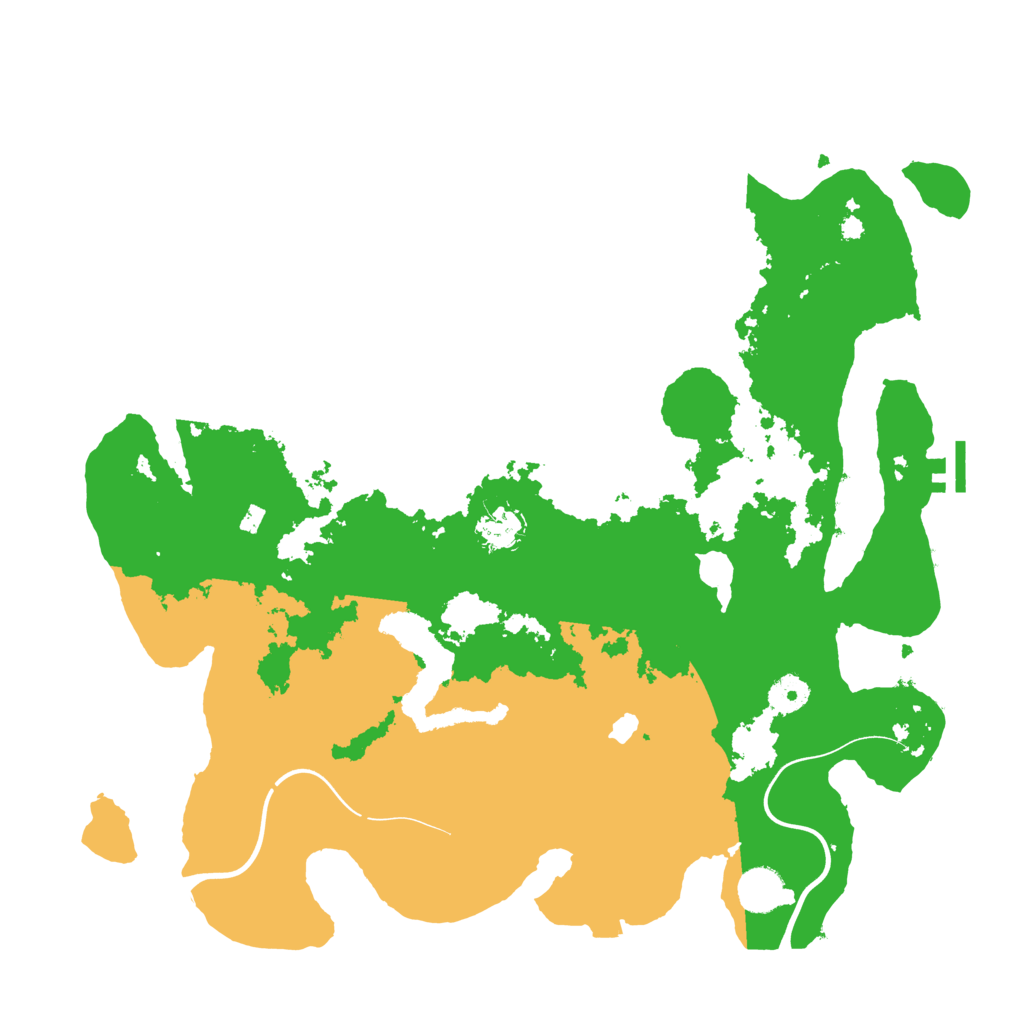 Biome Rust Map: Procedural Map, Size: 4000, Seed: 386560480