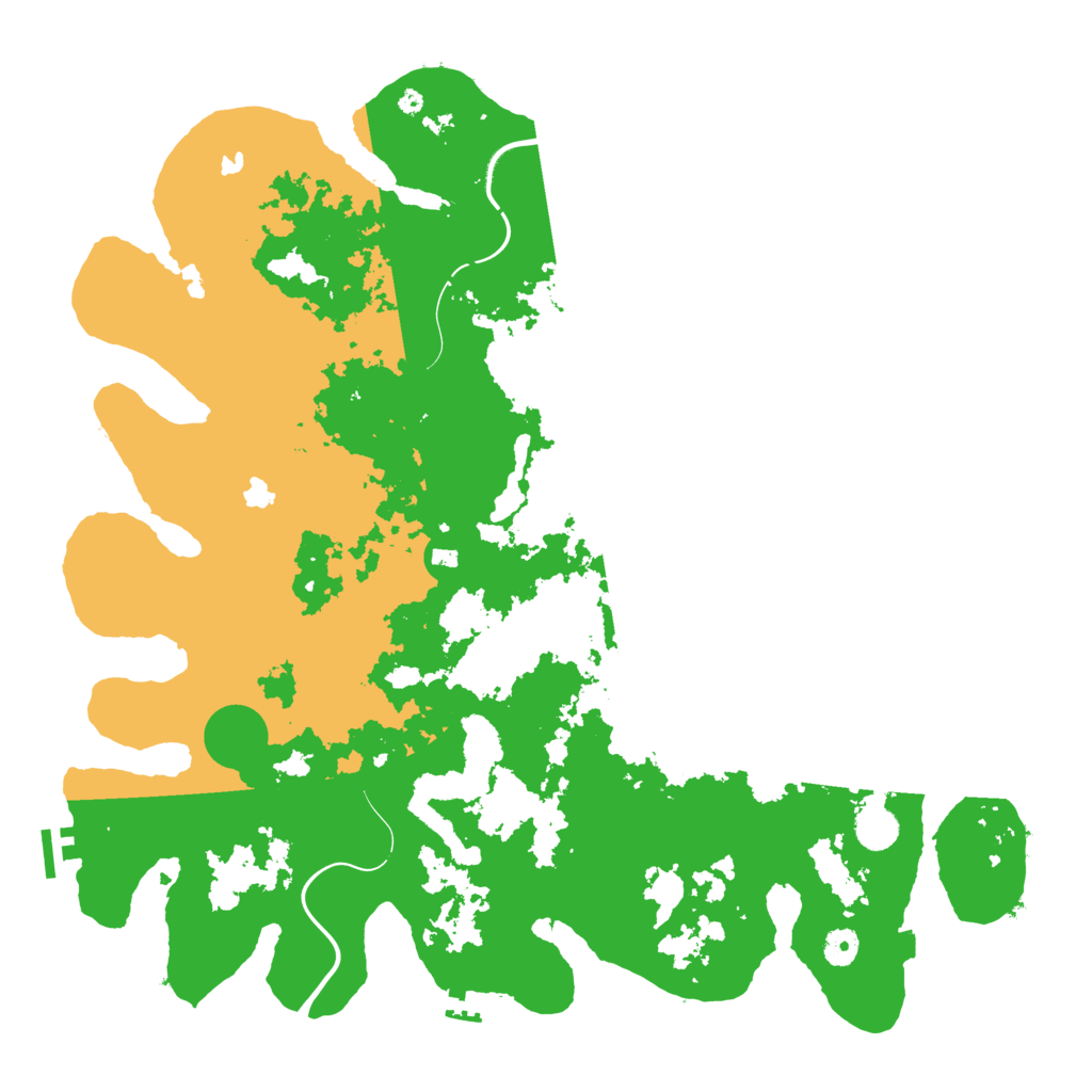 Biome Rust Map: Procedural Map, Size: 4500, Seed: 1510038126