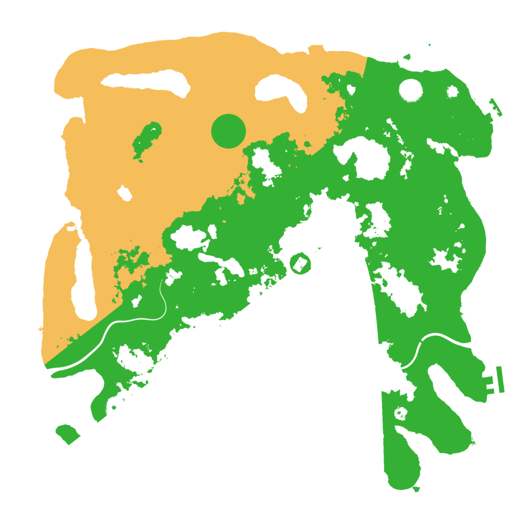 Biome Rust Map: Procedural Map, Size: 4000, Seed: 728446538