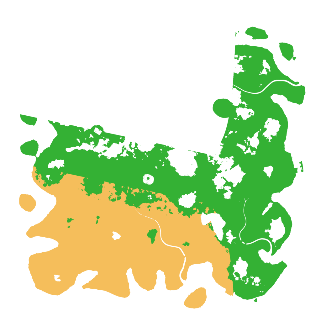 Biome Rust Map: Procedural Map, Size: 4500, Seed: 906707227