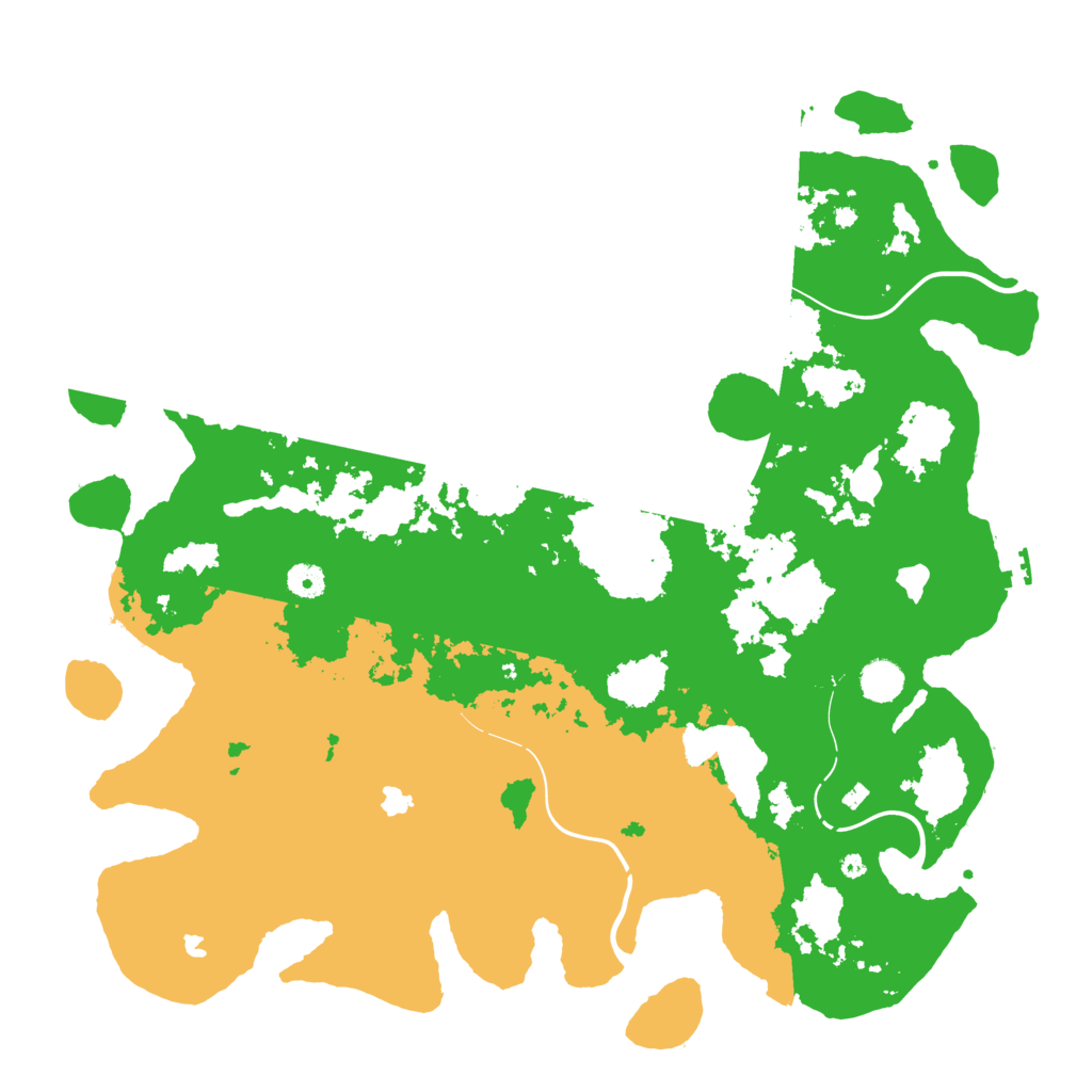 Biome Rust Map: Procedural Map, Size: 4500, Seed: 906707227