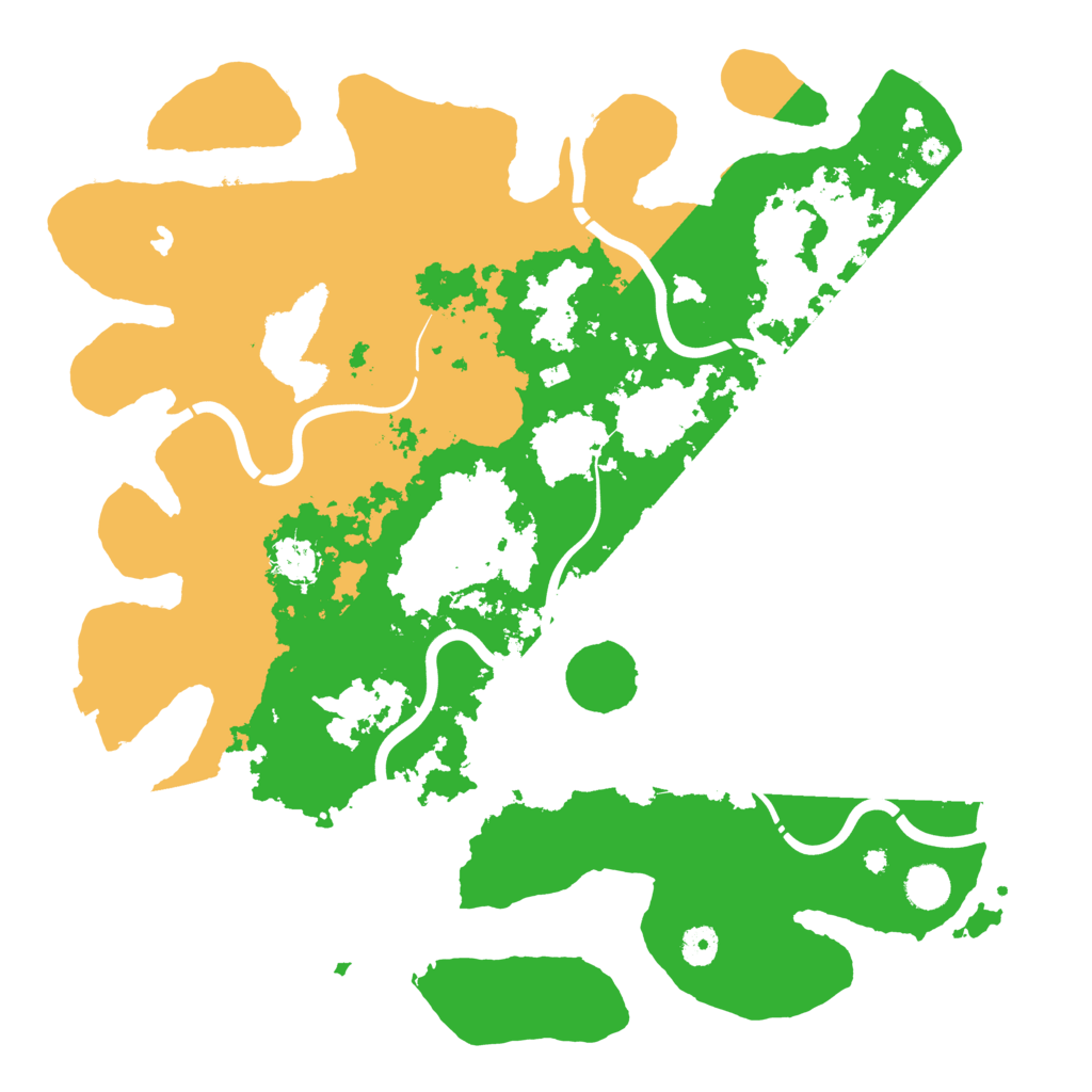 Biome Rust Map: Procedural Map, Size: 4250, Seed: 992926475