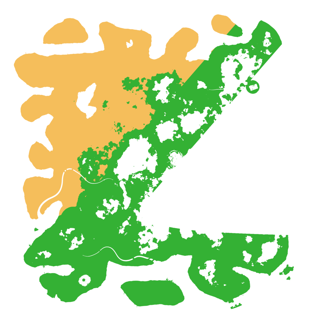 Biome Rust Map: Procedural Map, Size: 4250, Seed: 992926475