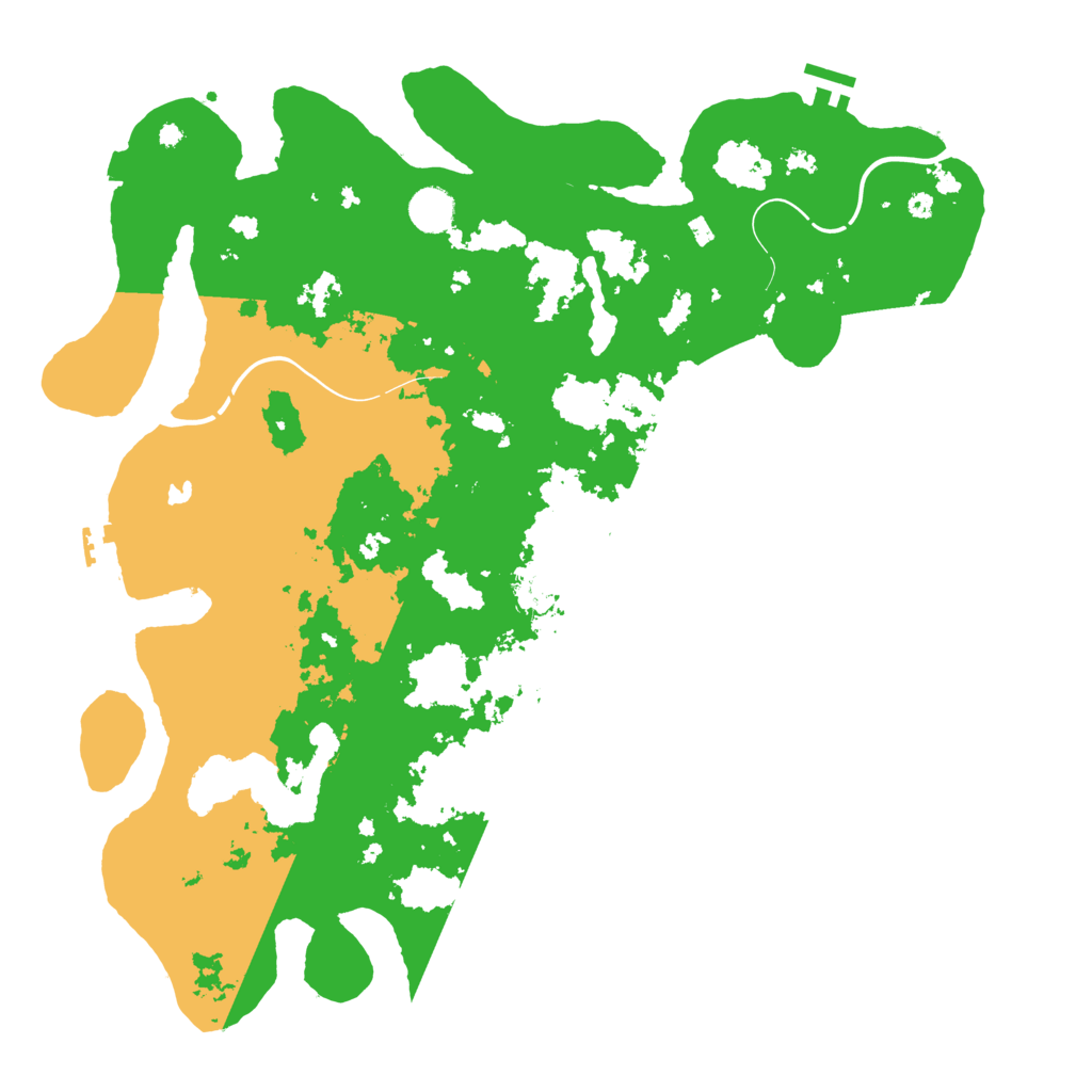 Biome Rust Map: Procedural Map, Size: 4250, Seed: 1880310234