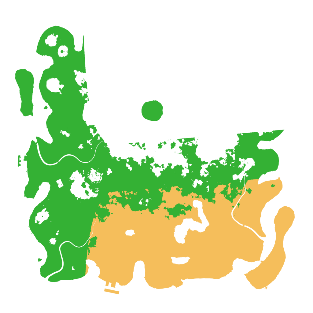 Biome Rust Map: Procedural Map, Size: 4250, Seed: 823641260