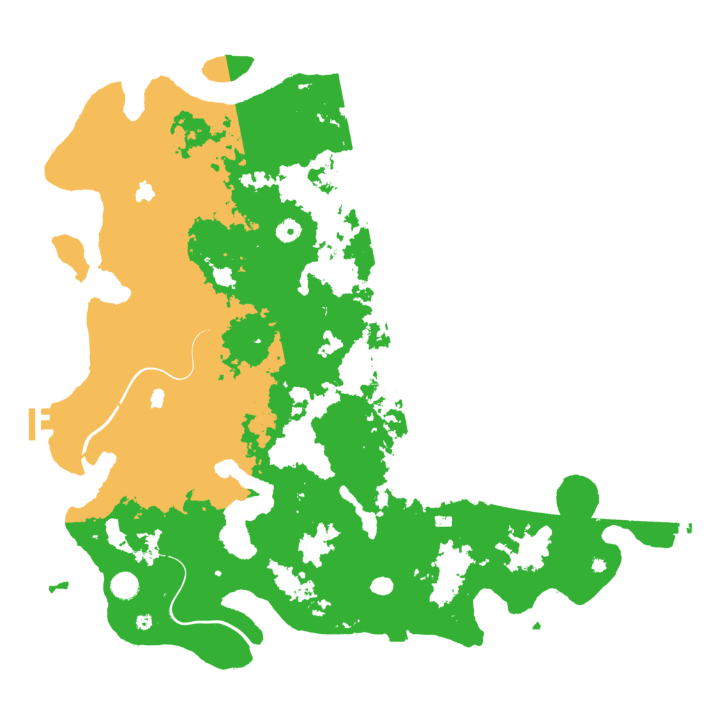 Biome Rust Map: Procedural Map, Size: 4500, Seed: 12052024