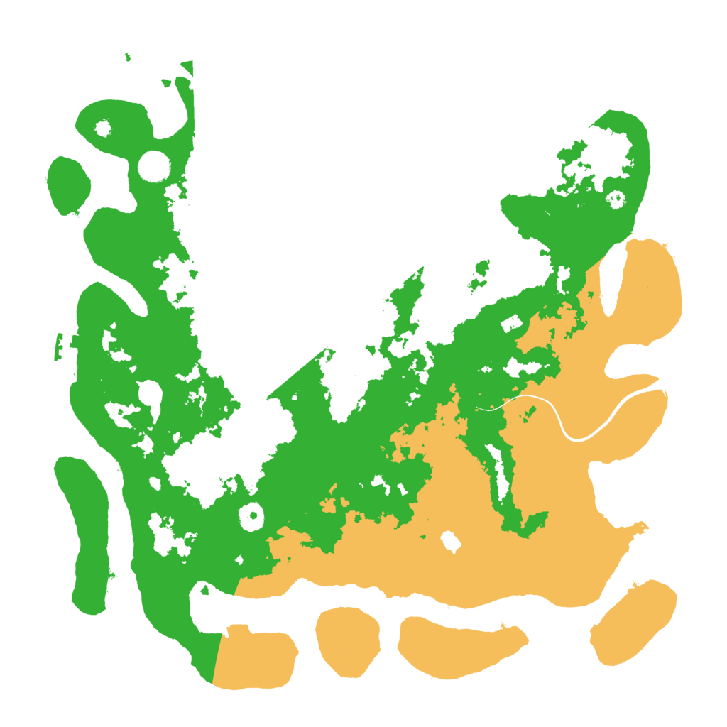 Biome Rust Map: Procedural Map, Size: 4000, Seed: 1747807717