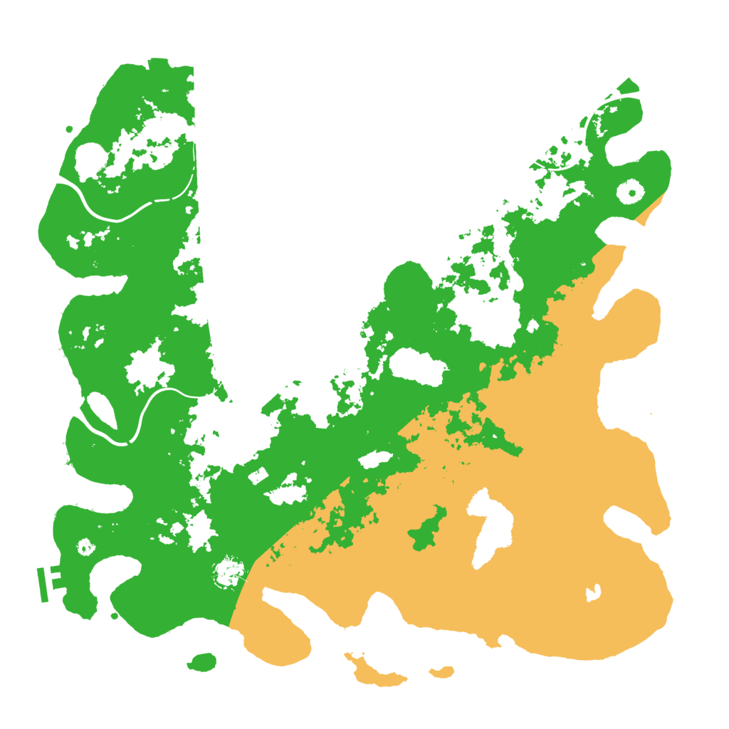 Biome Rust Map: Procedural Map, Size: 4250, Seed: 376655