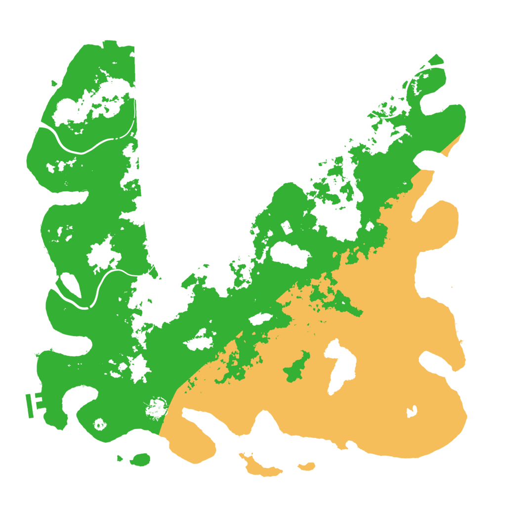 Biome Rust Map: Procedural Map, Size: 4250, Seed: 376655