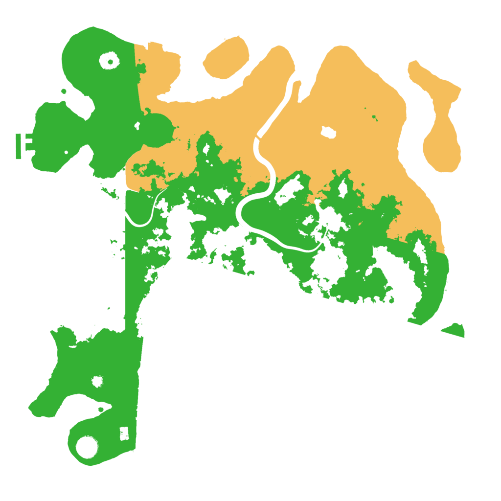 Biome Rust Map: Procedural Map, Size: 4000, Seed: 824935714