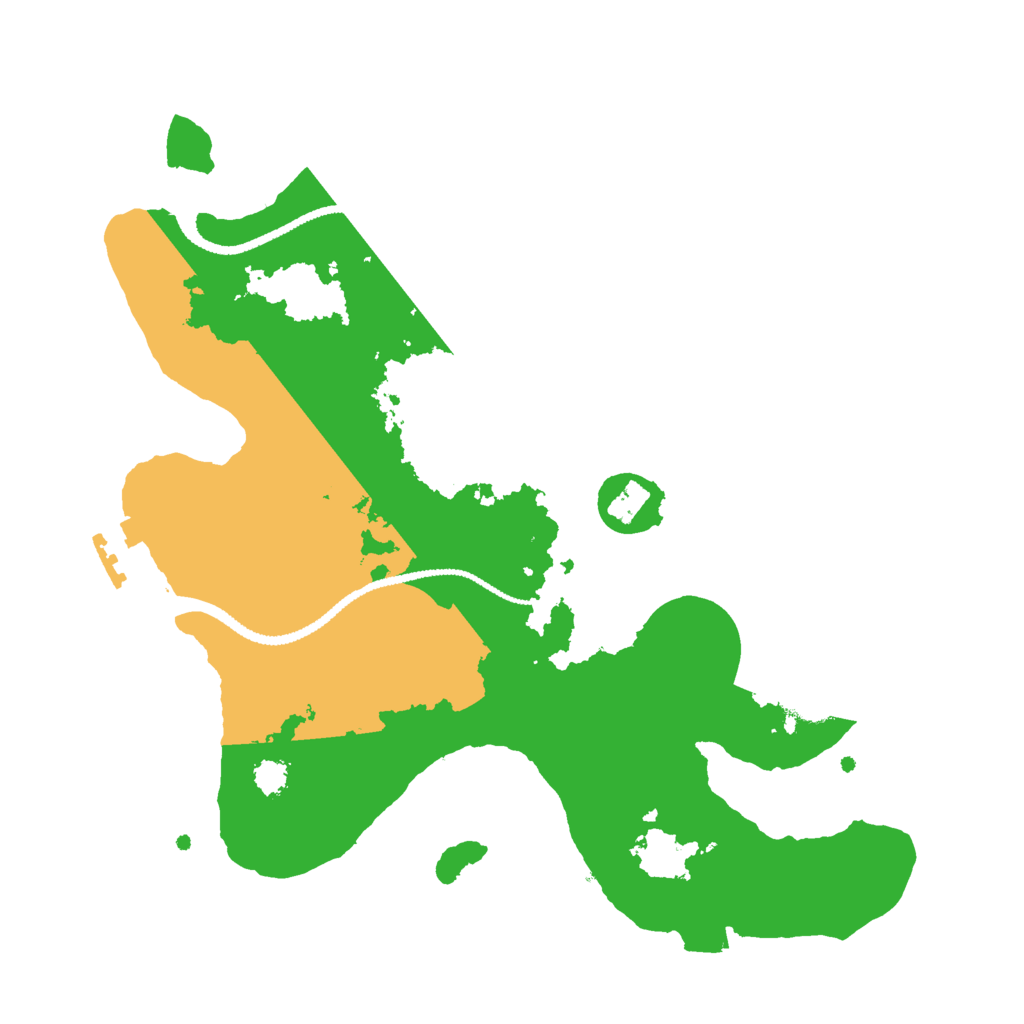 Biome Rust Map: Procedural Map, Size: 2700, Seed: 1450074714