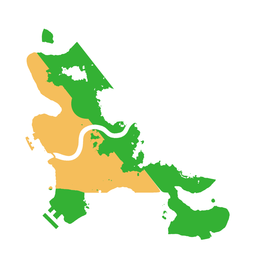 Biome Rust Map: Procedural Map, Size: 2700, Seed: 1450074714