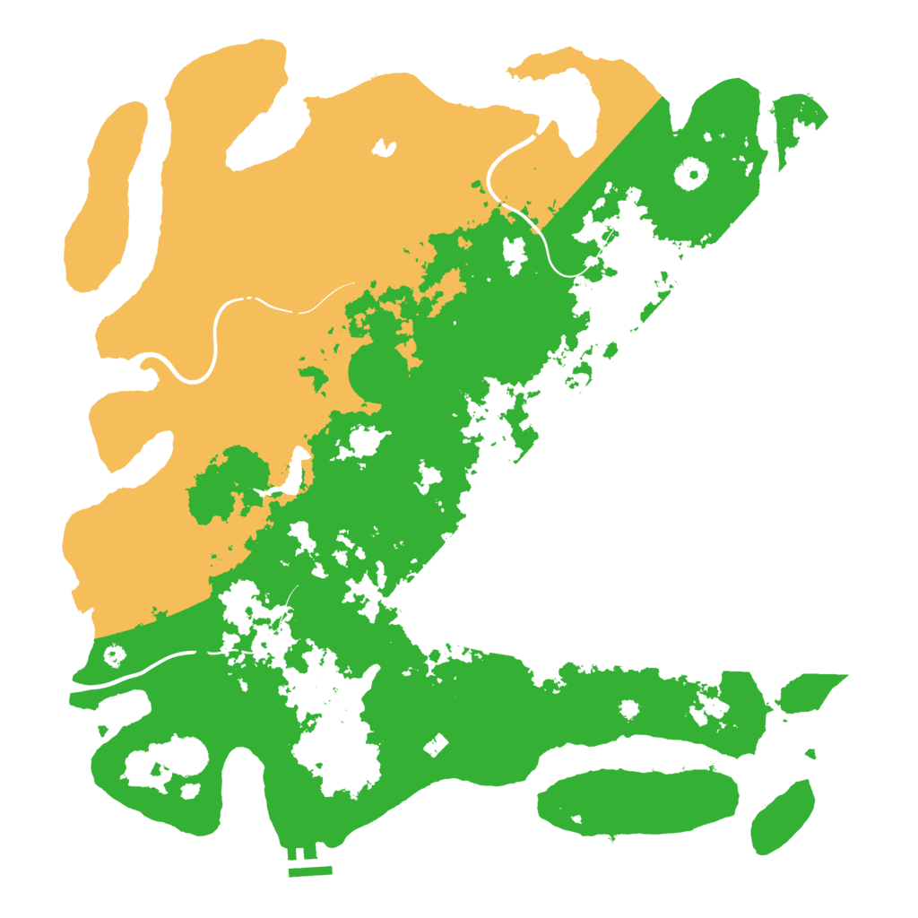 Biome Rust Map: Procedural Map, Size: 4250, Seed: 659905043