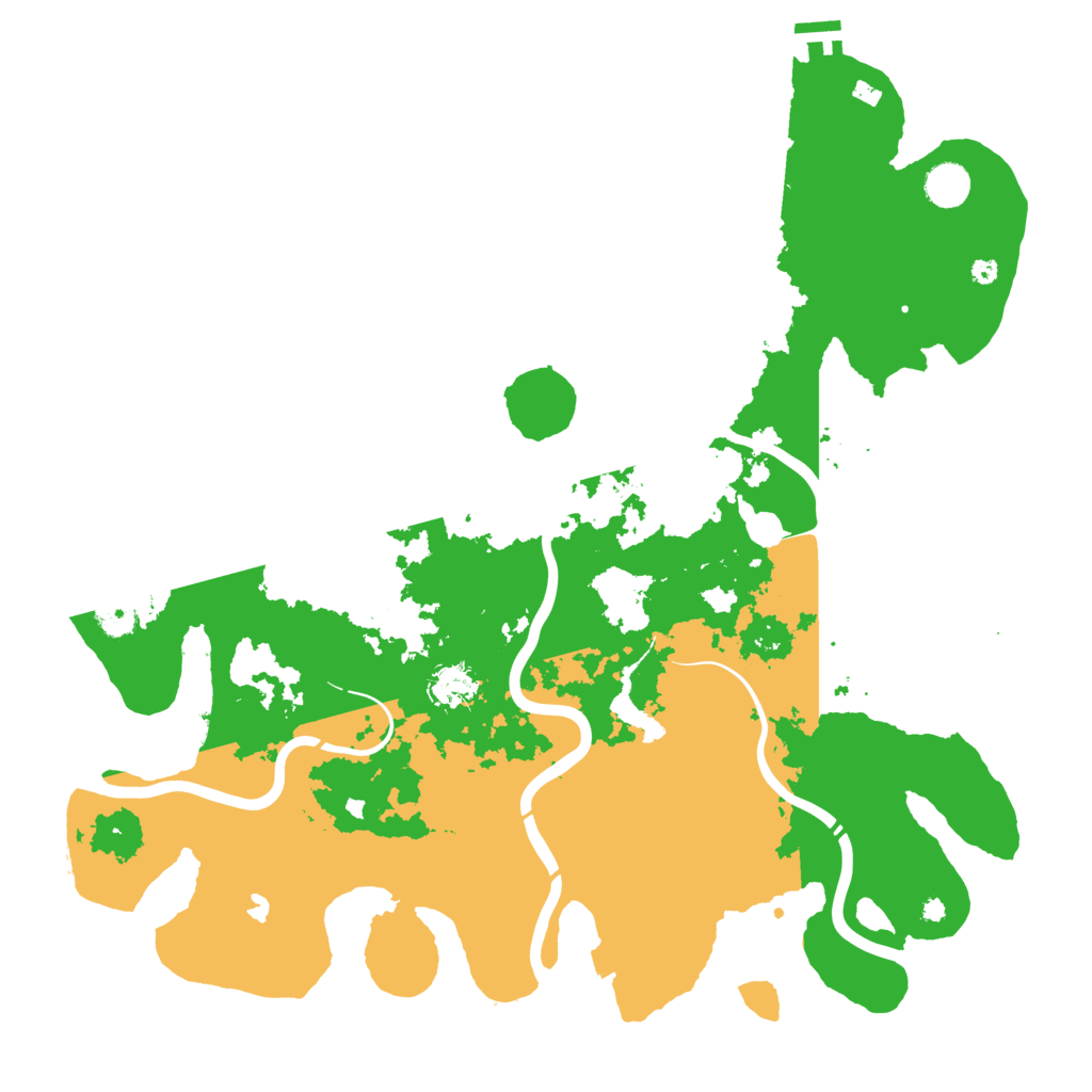 Biome Rust Map: Procedural Map, Size: 4250, Seed: 1264177961