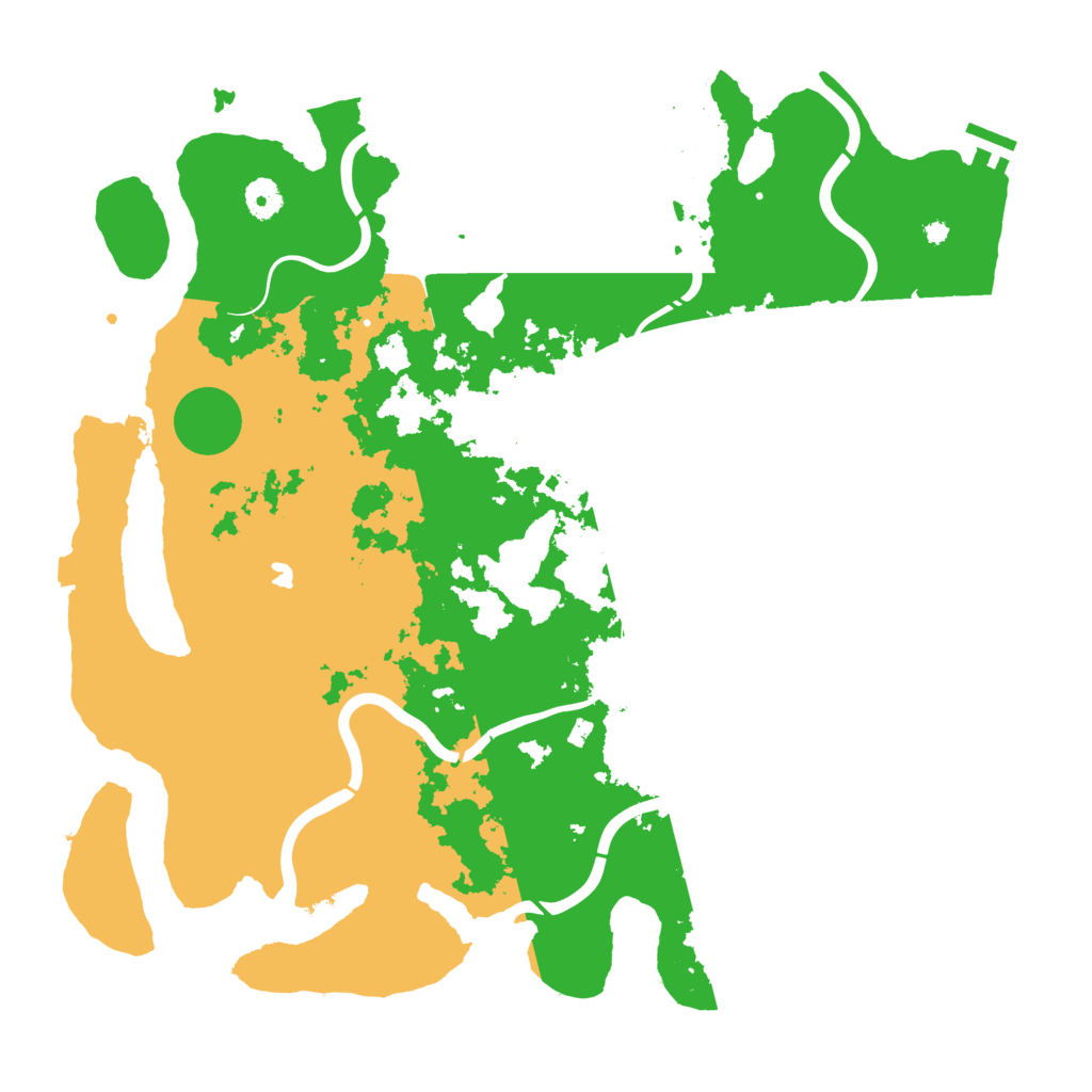 Biome Rust Map: Procedural Map, Size: 4250, Seed: 1150998098