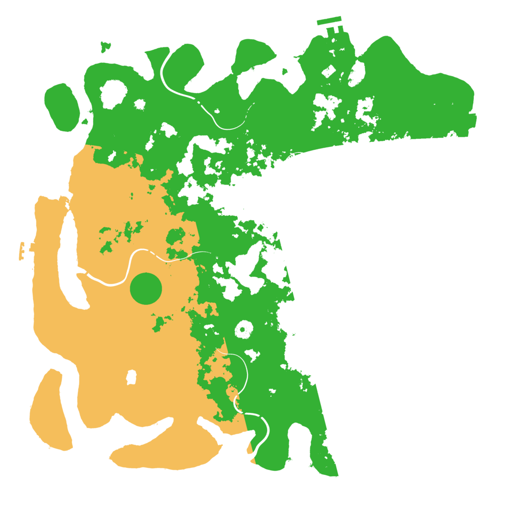 Biome Rust Map: Procedural Map, Size: 4250, Seed: 1150998098