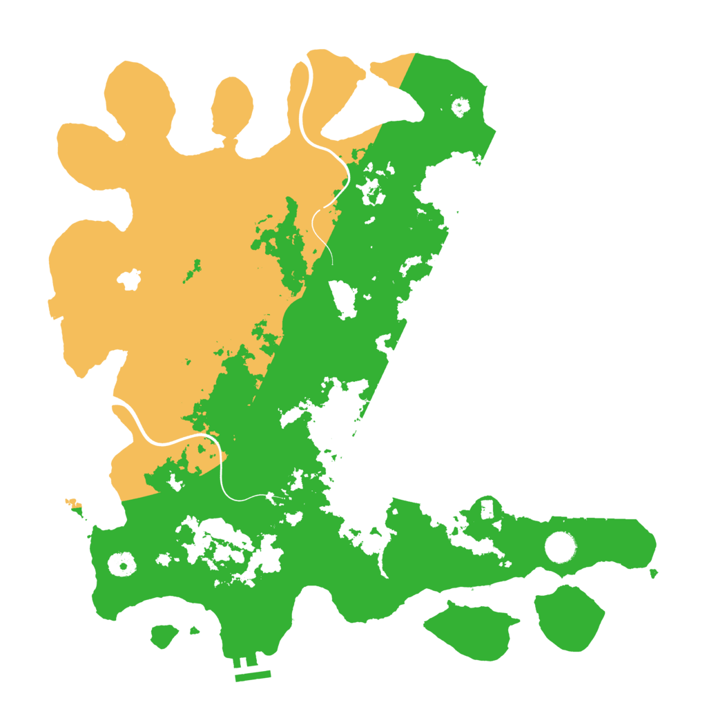 Biome Rust Map: Procedural Map, Size: 4000, Seed: 1646992058