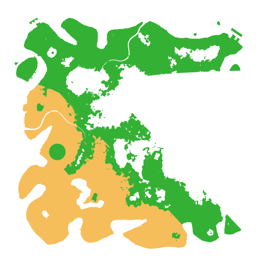 Biome Rust Map: Procedural Map, Size: 4250, Seed: 199487371