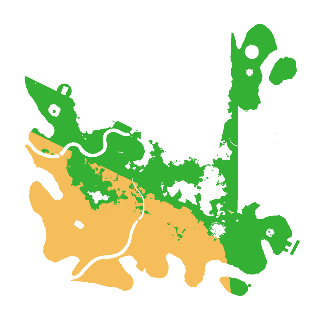 Biome Rust Map: Procedural Map, Size: 4000, Seed: 1012606124