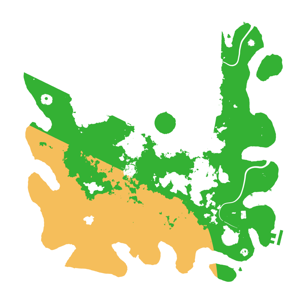 Biome Rust Map: Procedural Map, Size: 4000, Seed: 1012606124