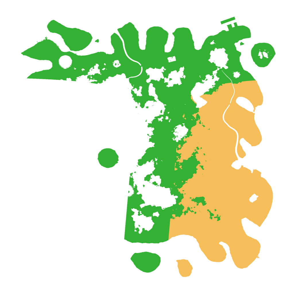 Biome Rust Map: Procedural Map, Size: 4000, Seed: 1450214867