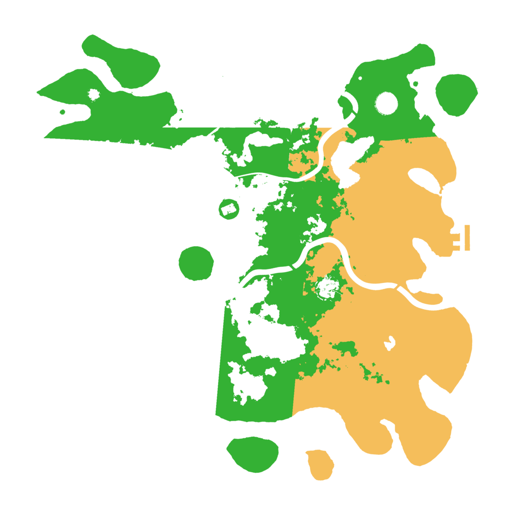 Biome Rust Map: Procedural Map, Size: 4000, Seed: 1450214867