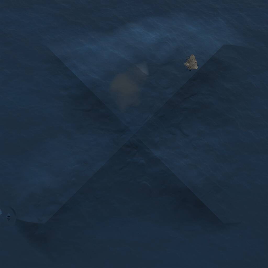 Rust Map: Procedural Map, Size: 1000, Seed: 1690678503, 1 Monuments