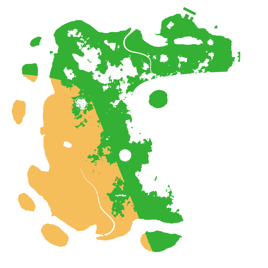 Biome Rust Map: Procedural Map, Size: 4000, Seed: 453462138